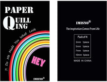 Cargar imagen en el visor de la galería, Juego de tiras para filigranas de papel IMISNO, 1040 tiras, 26 colores