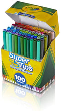 Carregar imagem no visualizador da galeria, Crayola Super Tips 100-Count Assorted Color Washable Markers