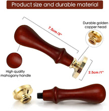 Carregar imagem no visualizador da galeria, KOKAY - Wax Seal Stamp Set, 6 Pieces(Christmas)