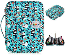 Cargar imagen en el visor de la galería, BTSKY Estuche de lápices de colores - Panda azul