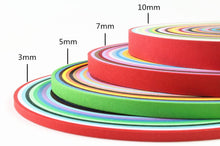 Cargar imagen en el visor de la galería, Juego de tiras para filigranas de papel IMISNO, 1040 tiras, 26 colores