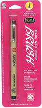 將圖片載入圖庫檢視器 Sakura - Pigma Brush Pens, Black