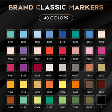 Cargar imagen en el visor de la galería, Caliart - Marcadores de alcohol para artistas de 40colores
