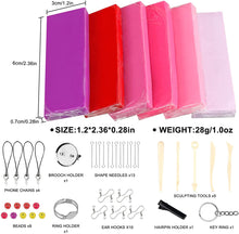 將圖片載入圖庫檢視器 Kit de inicio de arcilla polimérica - CiaraQ - 36 colores