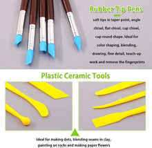 將圖片載入圖庫檢視器 Keadic Kit de herramientas de arcilla polimérica, 22 piezas