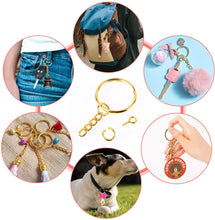 將圖片載入圖庫檢視器 Shynek - Llavero con cadena, 360 unidades dorado