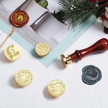 將圖片載入圖庫檢視器 KOKAY - Wax Seal Stamp Set, 6 Pieces(Animal Series)
