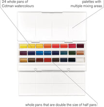 將圖片載入圖庫檢視器 Cotman Watercolor Whole Pan Studio Set