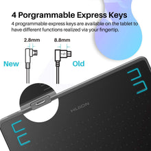 將圖片載入圖庫檢視器 HUION HS64 - Tableta de dibujo gráfico con lápiz capacitivo