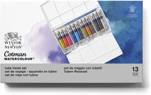 將圖片載入圖庫檢視器 Winsor & Newton - Cotman Plus - Juego de paleta de acuarelas con 12 tubos de 0.3 onzas líquidas (tubo)