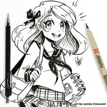 將圖片載入圖庫檢視器 Pigma Manga-Comic Pro Sketching & Inking Sets, 6-Piece Set