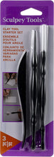 Cargar imagen en el visor de la galería, JUEGO DE HERRAMIENTAS DE ARCILLA SCULPEY VARIEDAD 3PC