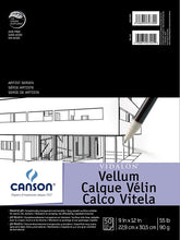 Cargar imagen en el visor de la galería, Canson - Artist Series Tracing Pads, 9" x 12" - 25 lb.