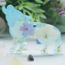 將圖片載入圖庫檢視器 FUNSHOWCASE - Juego de moldes de silicón para hacer llaveros de resina epoxi, diseño de animalitos, mamá y sus crías