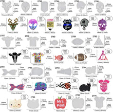 將圖片載入圖庫檢視器 Juego de moldes de silicona de resina epoxi - 18 moldes