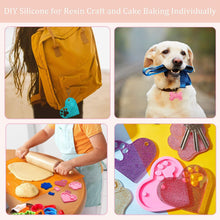 Load image into Gallery viewer, Set of 7 Silicone Resin Molds