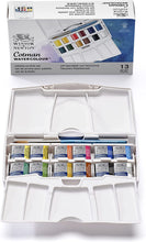 將圖片載入圖庫檢視器 Winsor & Newton - Cotman Pocket Plus - Juego de 12 pastillas de acuarela
