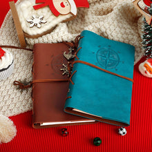 將圖片載入圖庫檢視器 Cuaderno de diario de escritura en piel sintética A6 - EOOUT