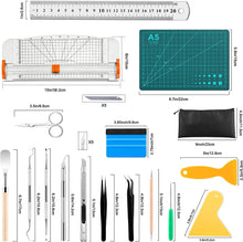 Carregar imagem no visualizador da galeria, Famomatk Juego de 27 herramientas, kit de vinilo