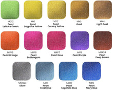 Cargar imagen en el visor de la galería, Arteza - Pintura permanente para telas 14 colores metálicos