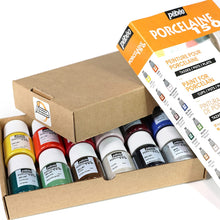 Carregar imagem no visualizador da galeria, Pebeo Porcelaine 150 China Pain - 12 set 20ml - Set #2