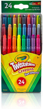 Cargar imagen en el visor de la galería, Crayola Twistable Crayons 24 Assorted Colors