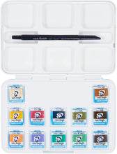 Cargar imagen en el visor de la galería, Van Gogh Watercolor Pocket Box Sets, 12-Pan Muted Colors Set