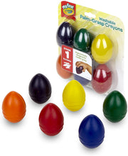 Cargar imagen en el visor de la galería, Crayola My First Washable Palm-Grasp Crayons for Toddlers, 6 Count