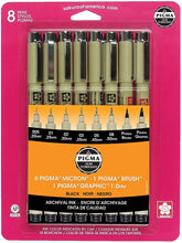 將圖片載入圖庫檢視器 Sakura - Pigma Micron 8PC