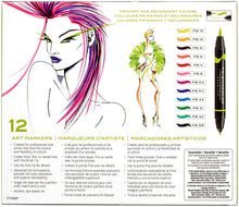 Charger l'image dans la galerie, Prismacolor Premier Markers punta fina y pincel 12 unidades