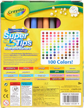 Lade das Bild in den Galerie-Viewer, Crayola Super Tips 100ct con 20 ct Silly Scents