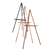 Load image into Gallery viewer, Display Easels, Black - Basic Wood Tripod