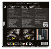 將圖片載入圖庫檢視器 Creta Color - Wolf Box Drawing Set, 25-Piece Set
