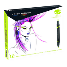 Charger l'image dans la galerie, Prismacolor Premier Markers punta fina y pincel 12 unidades