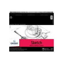 Cargar imagen en el visor de la galería, Canson - Universal Heavy-Weight Sketch Pads, Side-Spiral, 14" x 17"