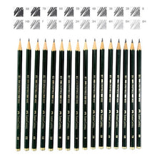 將圖片載入圖庫檢視器 Castell 9000 Drawing Pencils