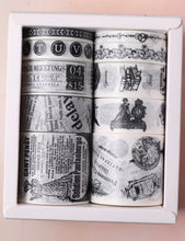 Load image into Gallery viewer, 10 rolls Pattern Washi Tape