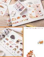 Load image into Gallery viewer, 10 rolls Pattern Washi Tape