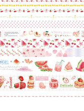 Load image into Gallery viewer, 10 rolls Pattern Washi Tape