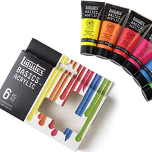 Cargar imagen en el visor de la galería, LIQUITEX BASICS/6X22ML SET - FLRSCNT