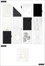 Cargar imagen en el visor de la galería, Undated Align Mini Dashboard Happy Planner - 12 Months