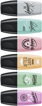 將圖片載入圖庫檢視器 BOSS Mini Highlighter Sets, 6-Color Pastellove Set II