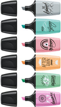 將圖片載入圖庫檢視器 BOSS Mini Highlighter Sets, 6-Color Pastellove Set II