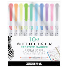 Carregar imagem no visualizador da galeria, Mildliner Double-Ended Highlighter Sets, 10-Color New Colors Set
