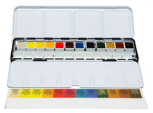 Cargar imagen en el visor de la galería, Daniel Smith - Extra Fine Watercolor Half Pan Sets, 12-Color