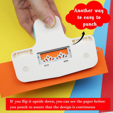 將圖片載入圖庫檢視器 ECOHU - perforador de bordes diseño de flores