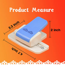 將圖片載入圖庫檢視器 ECOHU - perforador de bordes diseño de flores