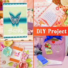 將圖片載入圖庫檢視器 ECOHU - perforador de bordes diseño de flores