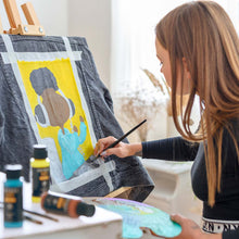 Cargar imagen en el visor de la galería, Fabric Paint, Vibrant Colors, 2oz Bottles - Set of 14