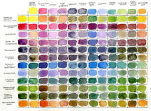 將圖片載入圖庫檢視器 Daniel Smith - Extra Fine Watercolor Half Pan Sets, Colors of Inspiration 12-Color